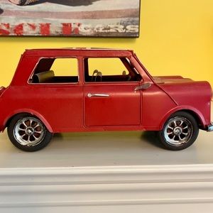 Metal British topped car